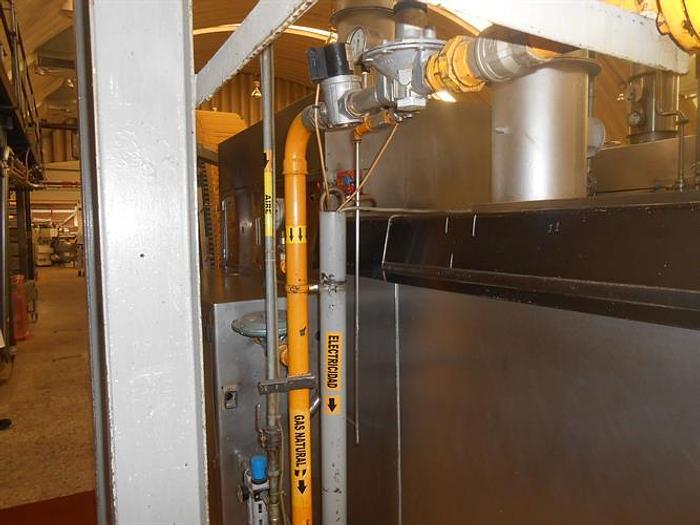 Used Haas 80 Plate Wafer Oven Complete Wafer Line