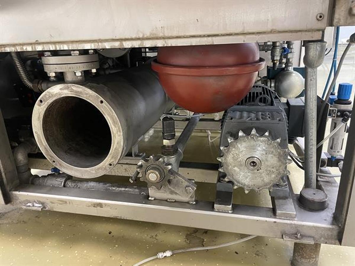 Used Sollich TTS-620 24" wide Temperstatic Enrober with Sollich Thermo Flow 40-ft Cooling Tunnel