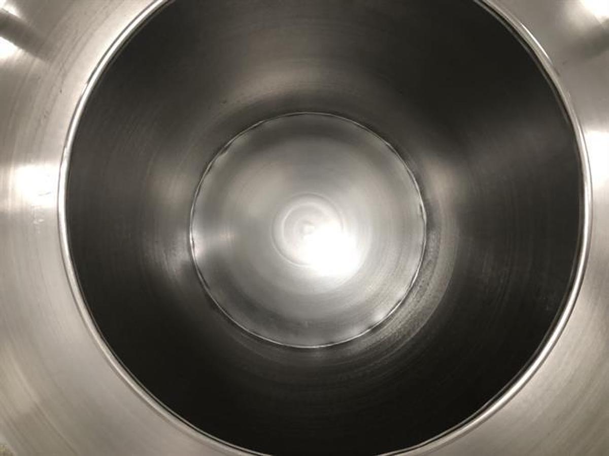 Used (3) O'Hara 48" diameter stainless steel coating pans on a common frame