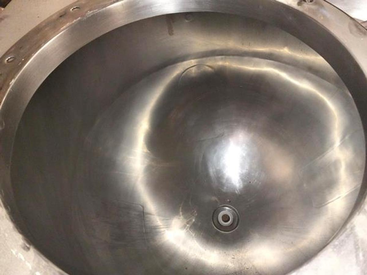 Used Lee model 150 SSA 150 gallon stainless steel tank