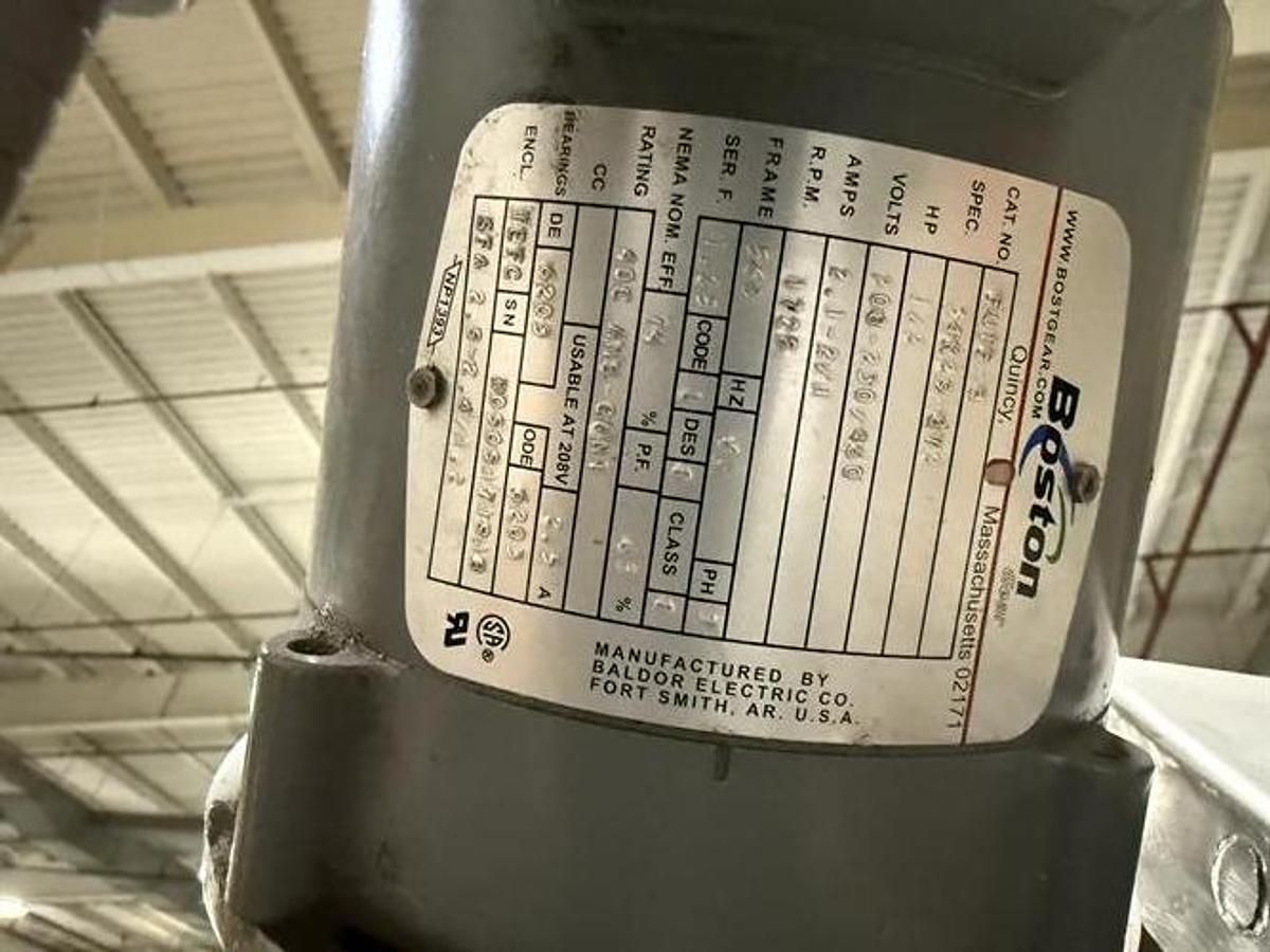 Used SSI Stainless Steel Inclined Elevator