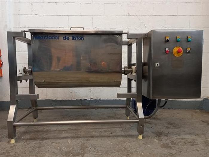 Used Stainless Steel 5 Cu Ft ribbon blender