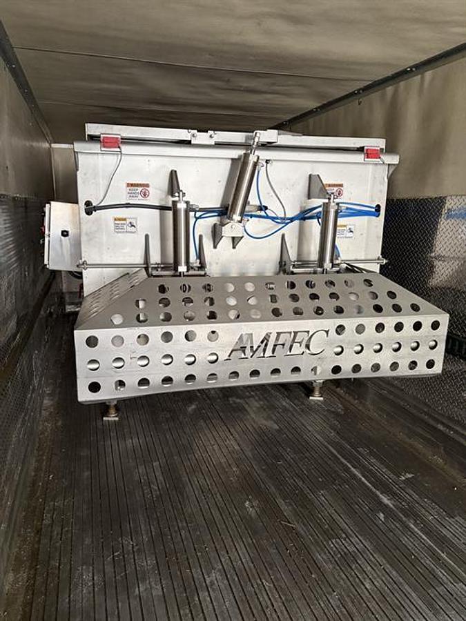 Used AMFEC Model 510 6,000 LB Paddle Mixer