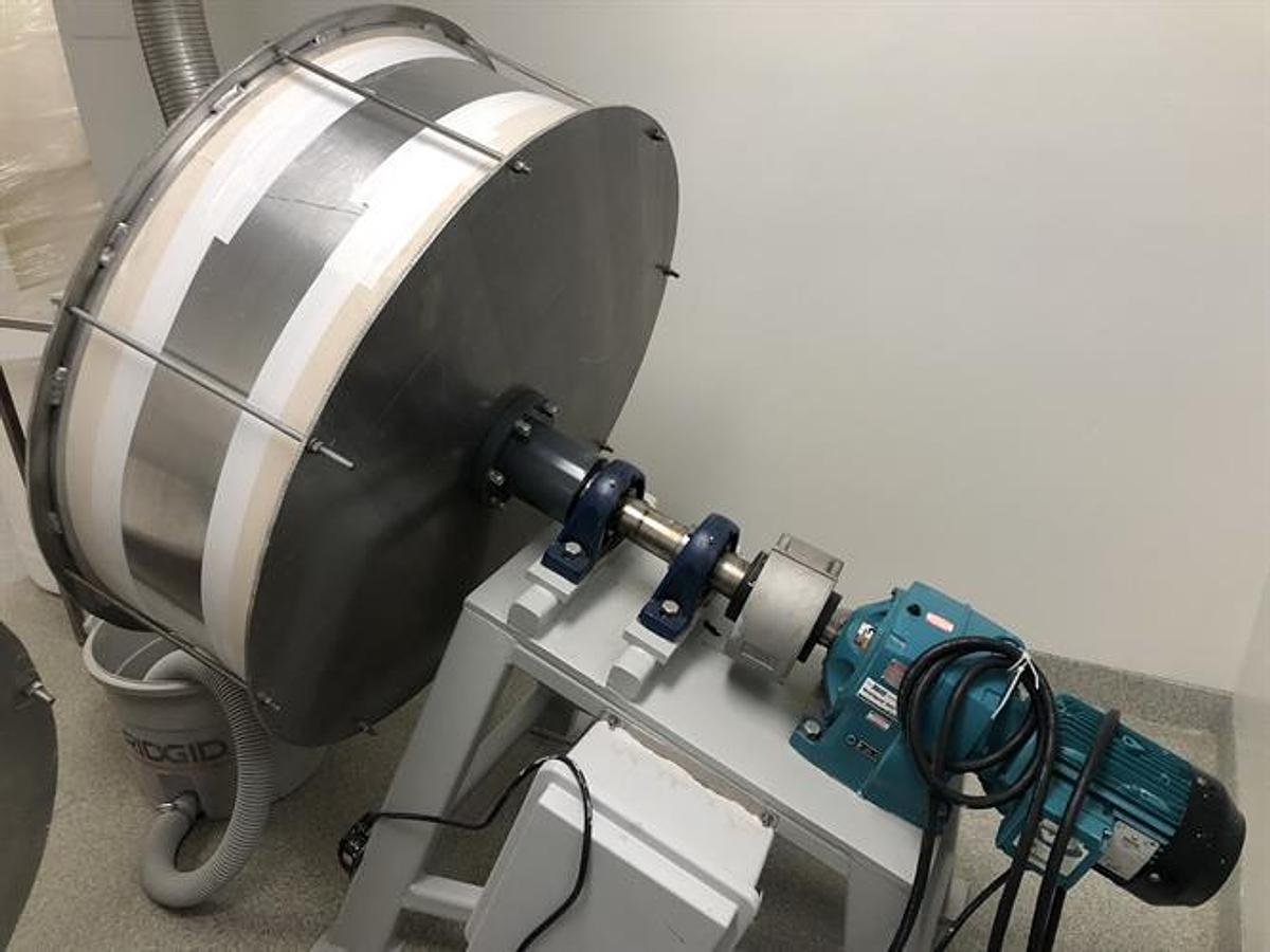 Used O'Hara 40" diameter canvas polishing pan