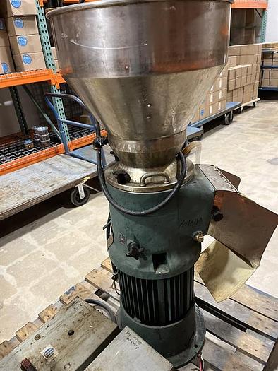 Used Koruma type 3 Jacketed Carborundum Stone Nut Butter Mill