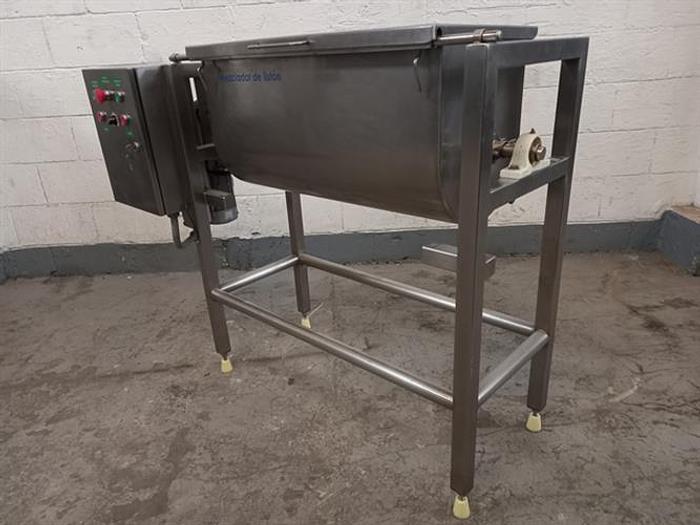 Used Stainless Steel 2 Cu Ft Ribbon Blender