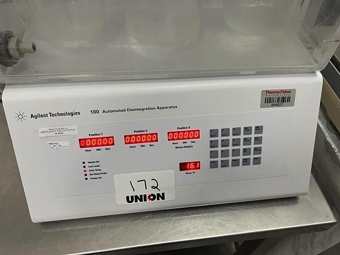 Used Agilent Technologies model 100 automated disintegration apparatus