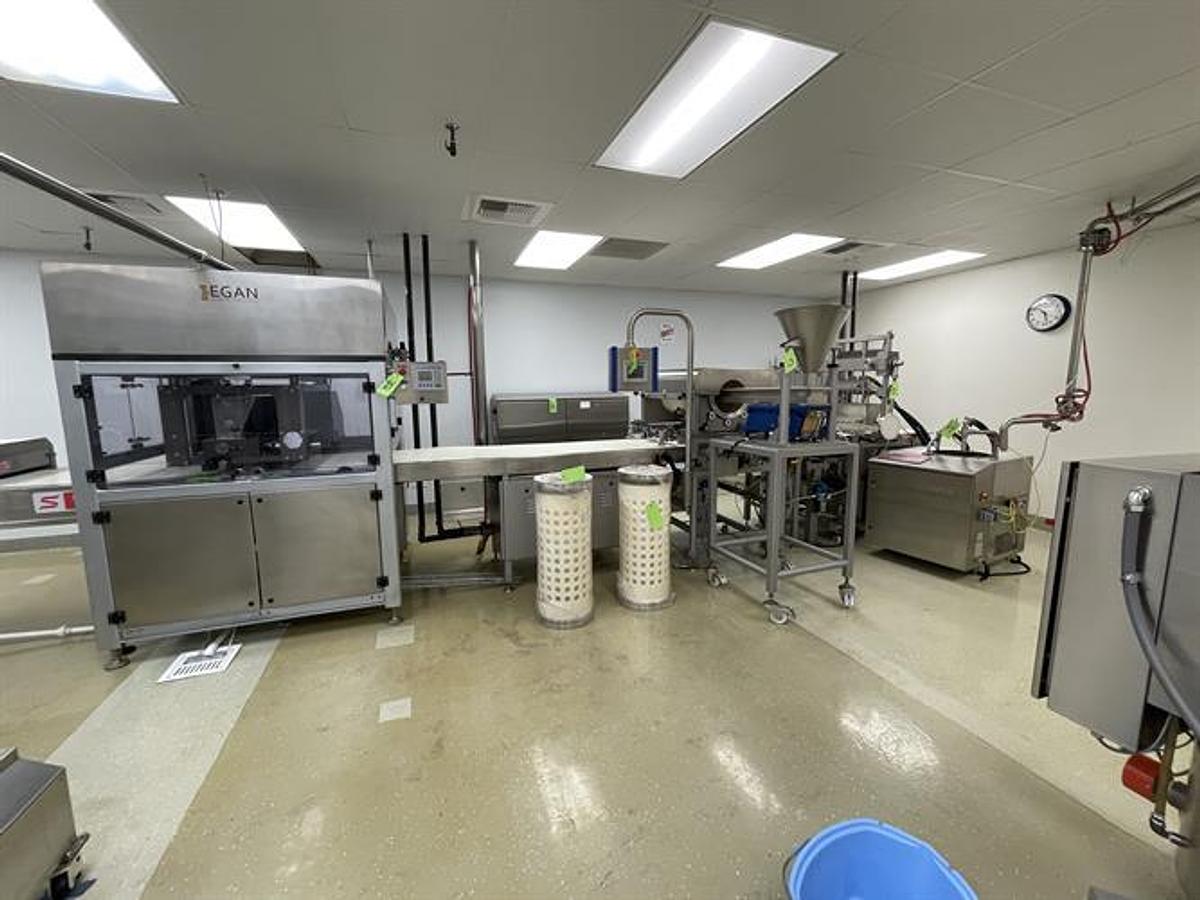 Used Sollich 620 (24") Caramel Nut Cluster Depositing Line - 150 clusters/minute