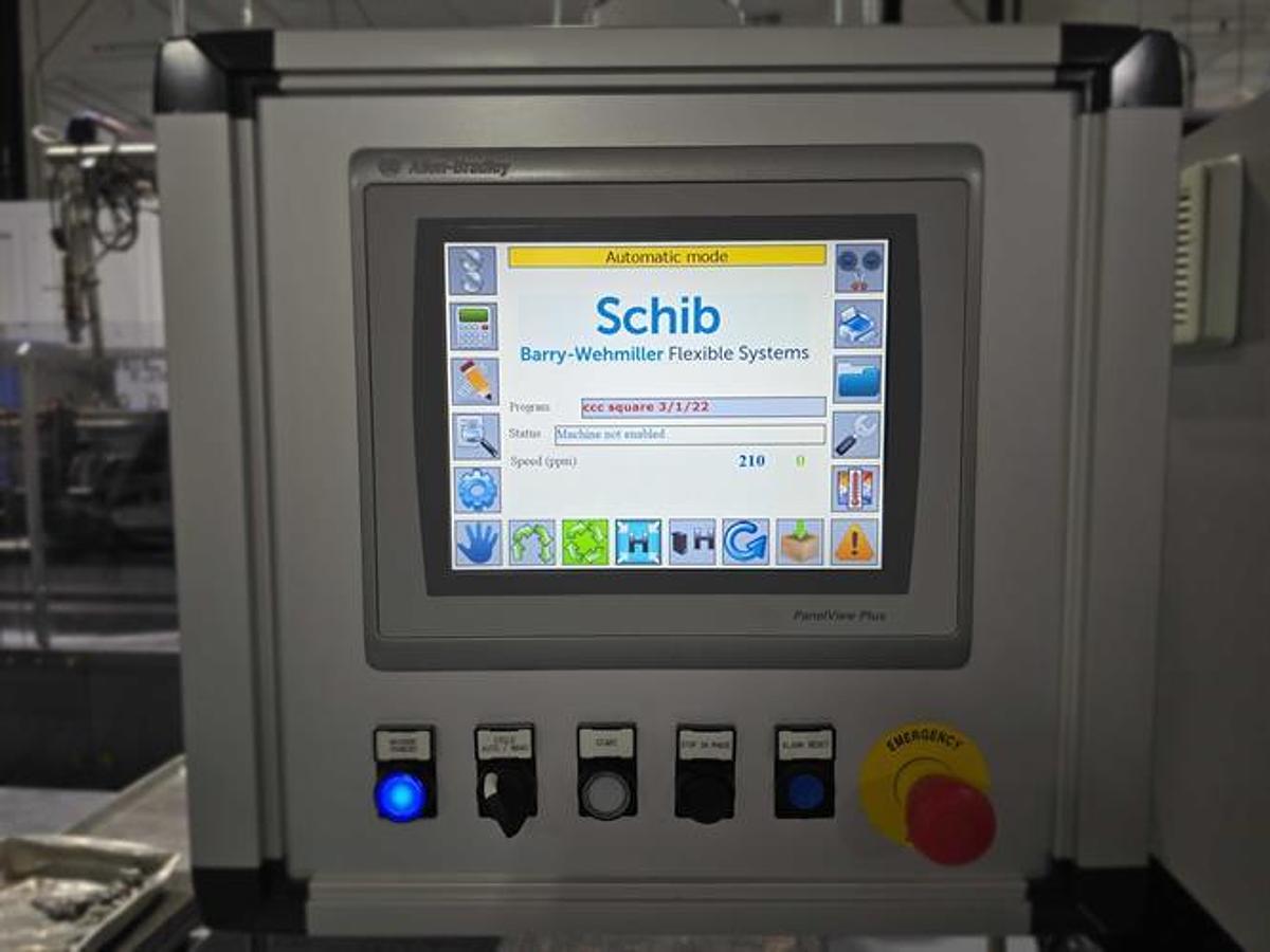 Used Schib High Speed Horizontal Flow Wrapper
