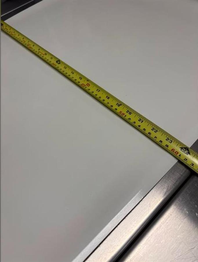 Used MK Machinery 24" wide x 50-ft long Stainless Steel Cooling Tunnel