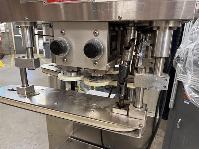 Used Kaps-All model E 4 spindle capper