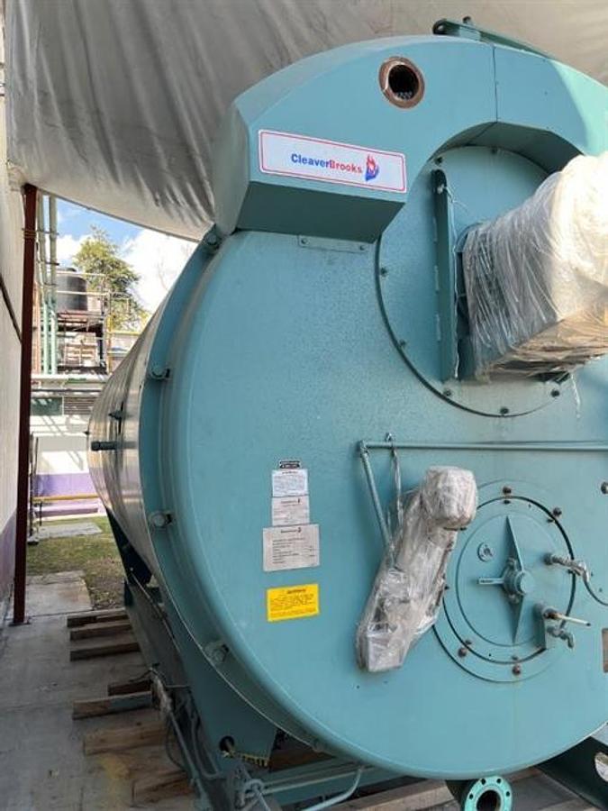 Used Cleaver Brooks model CB 700-600 boiler