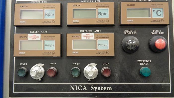 Used GEA/Niro/Aeromatic E140 Radical Basket Extruder