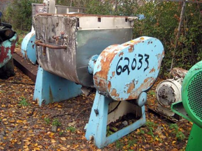 Used GUITTARD 100 GALLON SIGMA BLADE MIXER