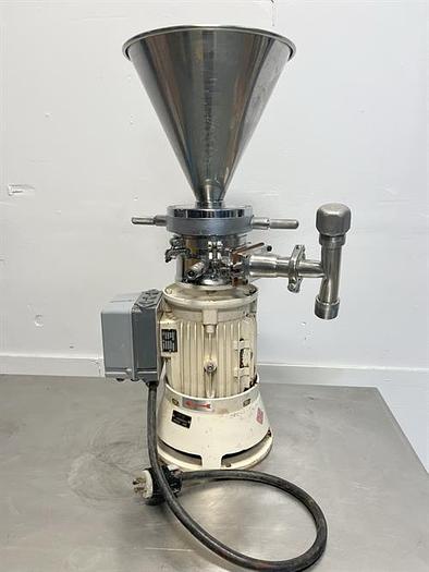 Used Fryma model MZ80R stainless steel colloid mill