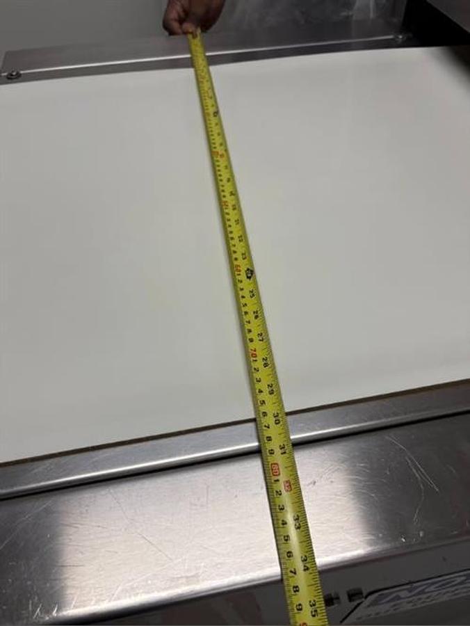 Used MK Machinery 24" wide x 50-ft long Stainless Steel Cooling Tunnel