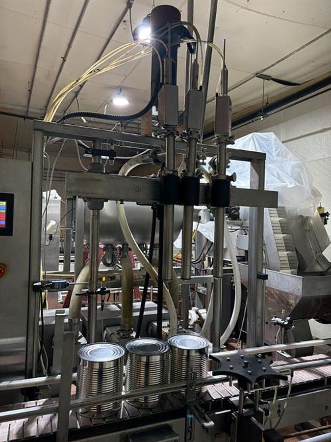 Used Fluid Packaging Solutions 3 Pump Filler