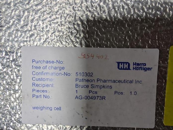 Used Harro Hofliger model Omnicontrol 6 capsule checkweigher