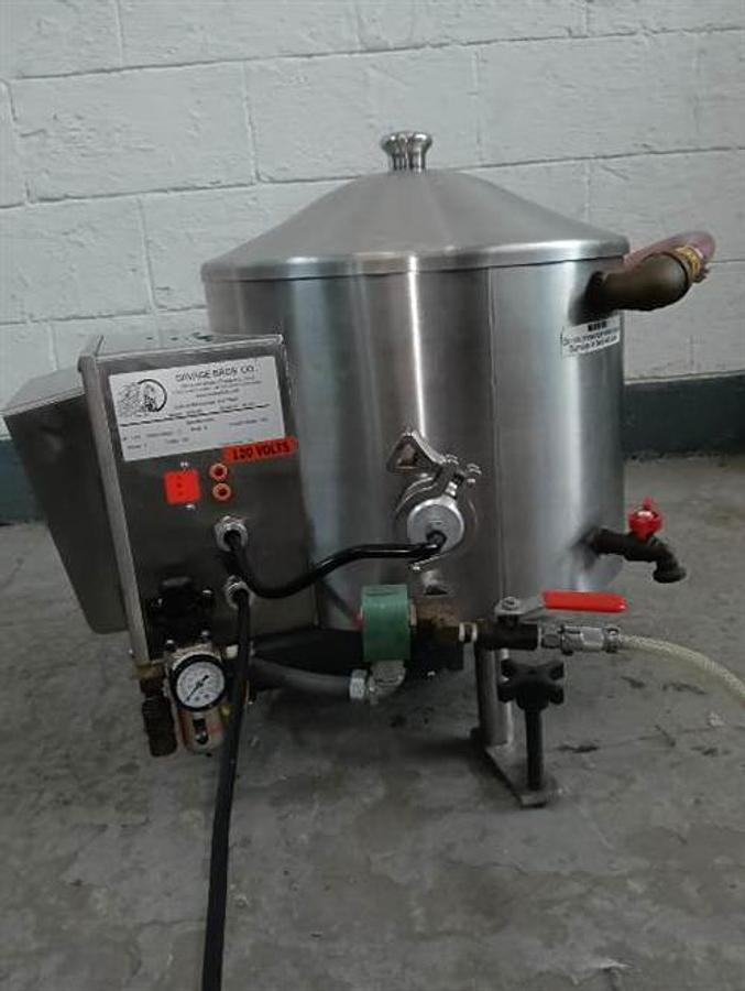 Used Savage 50-lb SS Tempering Melter