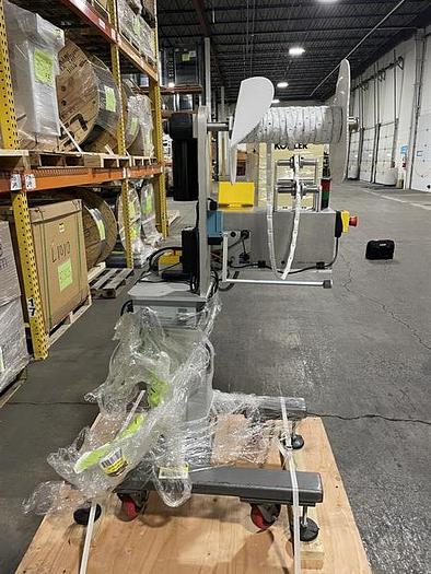 Used Abox Automation model PD1 pouch desiccant inserter