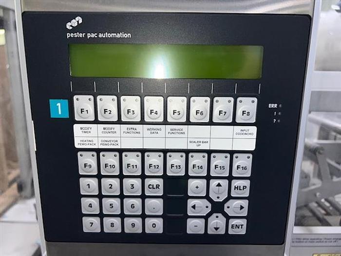 Used Pester model Pewo Pack 450 automatic shrink bundler