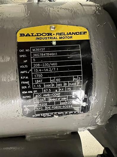 Used Patterson Kelley 3 Cu Ft stainless steel V Blender with intensifier bar