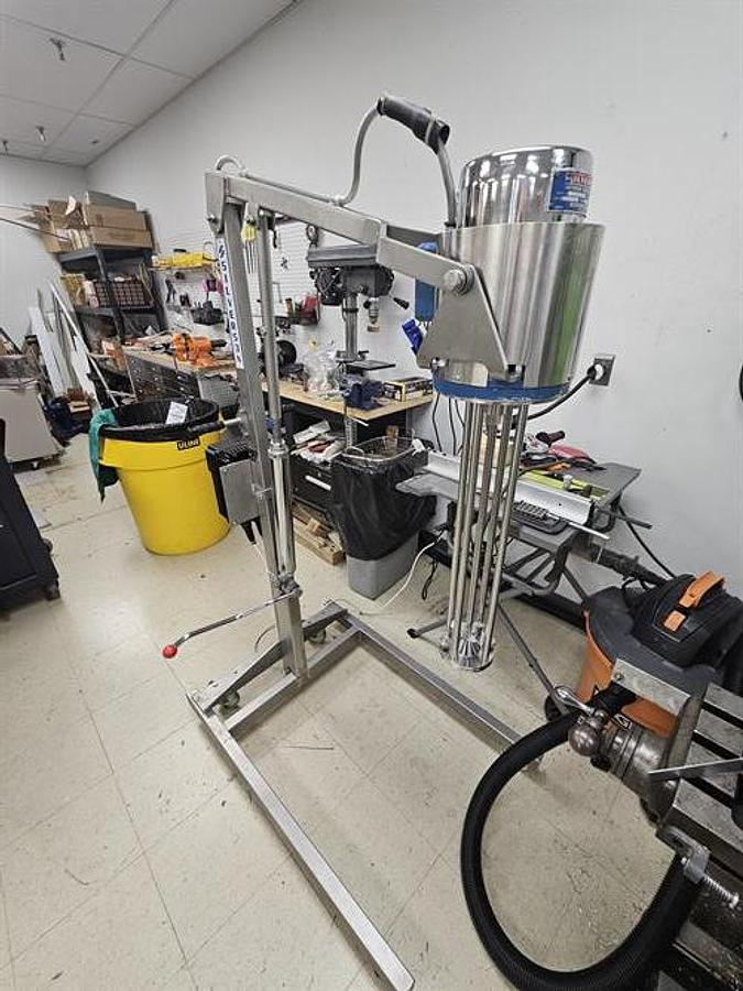 Used Silverson model 3X High Shear Mixer on stand