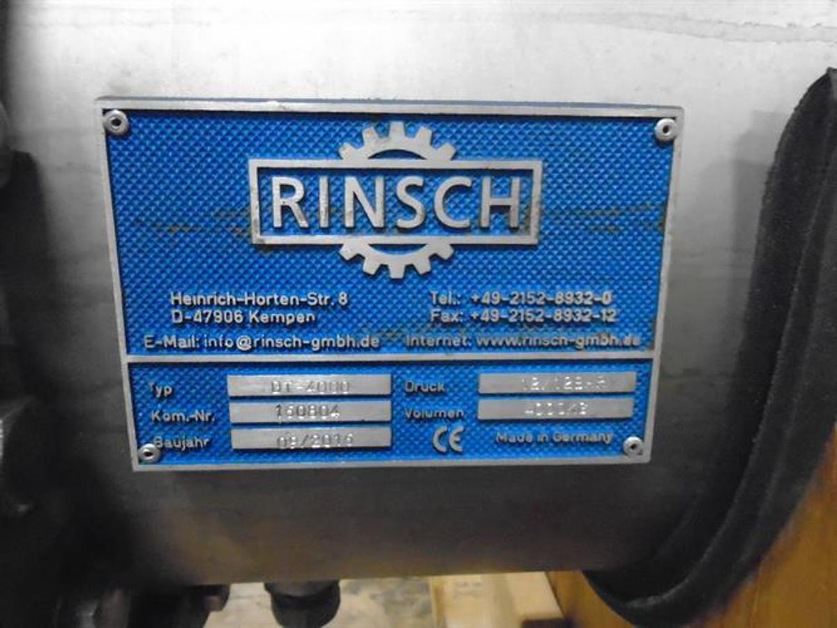 Used Rinsch Stainless Steel Detempering Heat Exchanger
