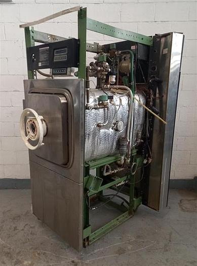 Used Amsco stainless steel double door Autoclave