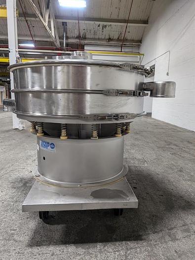 Used Sweco model XS48Y86 48" diameter  single deck sifter