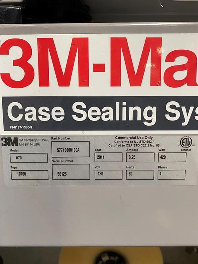Used 3M Top and Bottom Case Taper