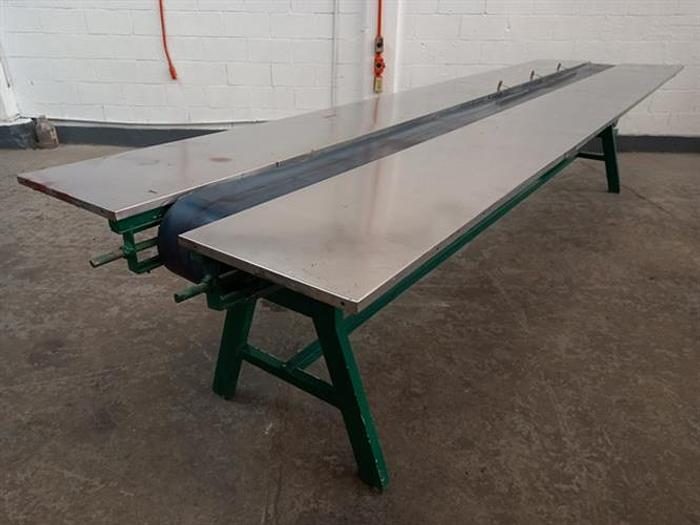 Used Stainless Steel Belt Conveyor
