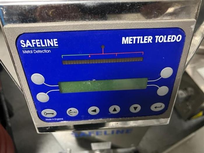 Used Mettler Toledo Safeline model PRO25 stainless steel metal detector for tablets