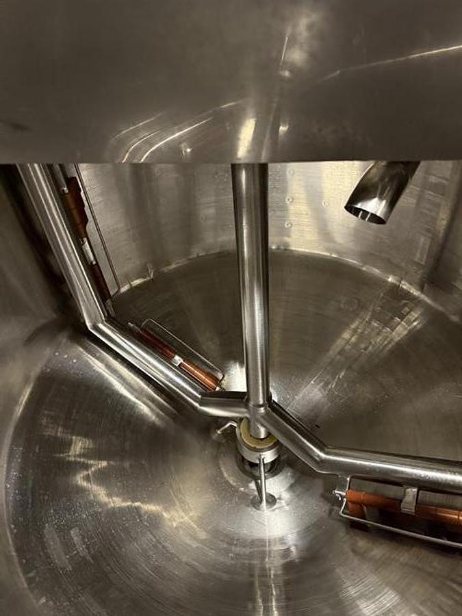 Used (2) AB Process 150 Gallon SS jacketed & Agitated Tanks