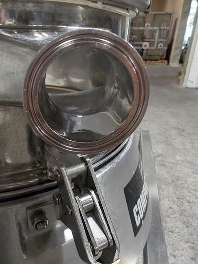 Used Russel Finex model 17240 22" diameter single deck sifter