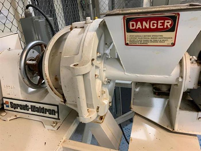 Used Sprout-Waldron (Andritz) 12" Stainless Steel Peanut Butter Mill
