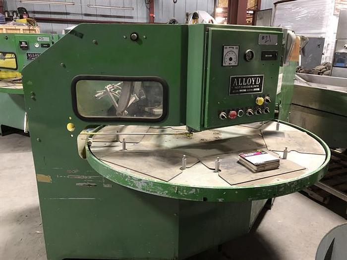 Used Alloyd 6S-CBE rotary blister packager