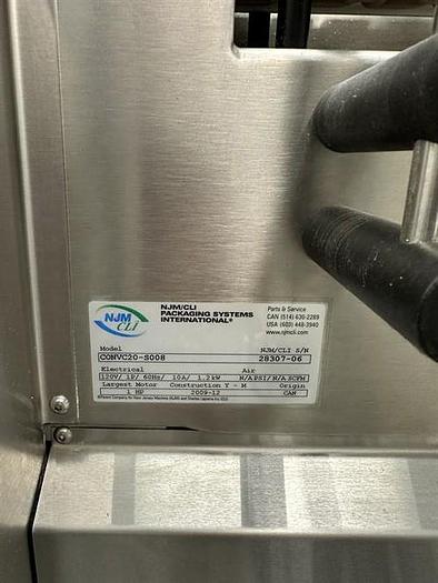 Used NJM Solid Dose Bottle Filling Line