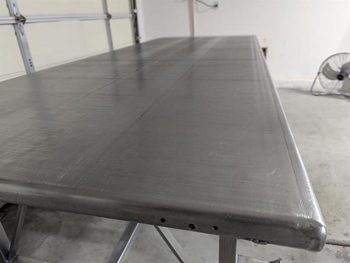 Used Savage 3 x 8 ft SS Water Cooled Table