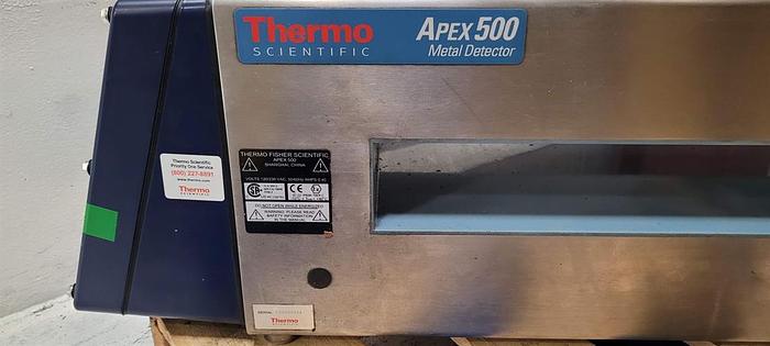 Used Thermo Scientific Apex 500 RX Metal Detector
