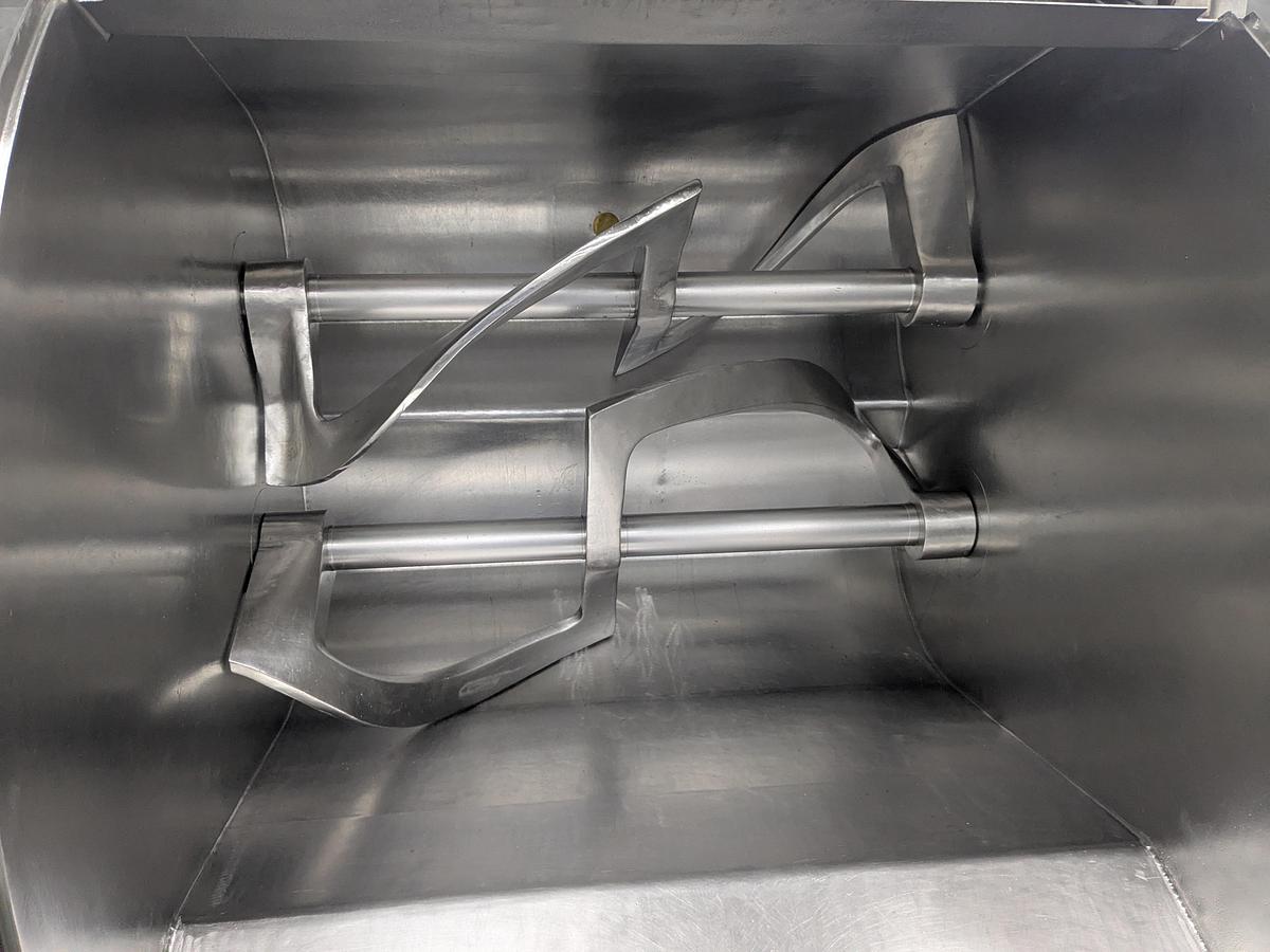 Used Peerless DA200 Stainless Steel Double Sigma Mixer