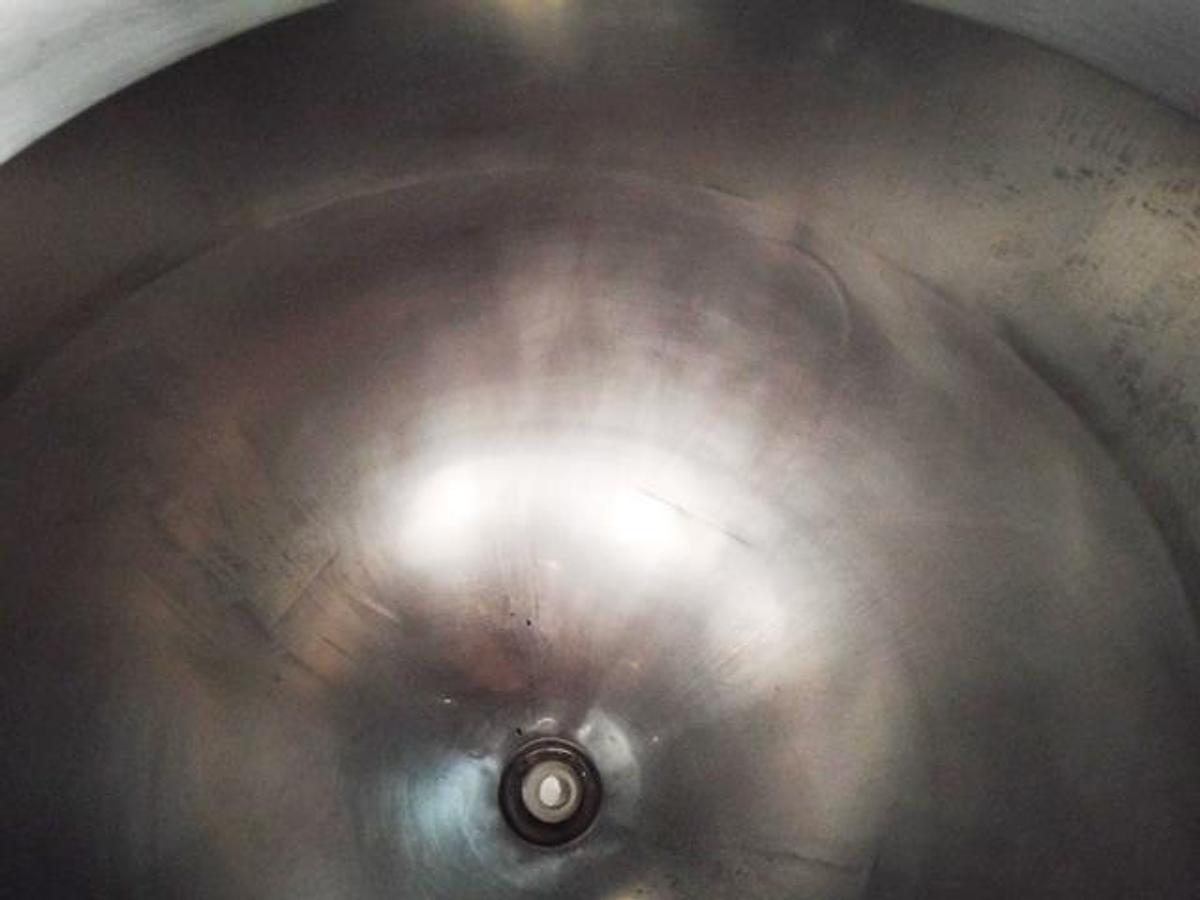 Used Lee model 150 SSA 150 gallon stainless steel tank