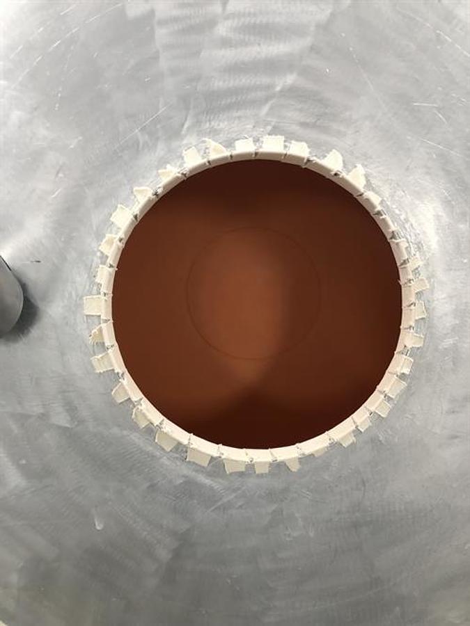 Used Stokes 40" diameter canvas polishing pan