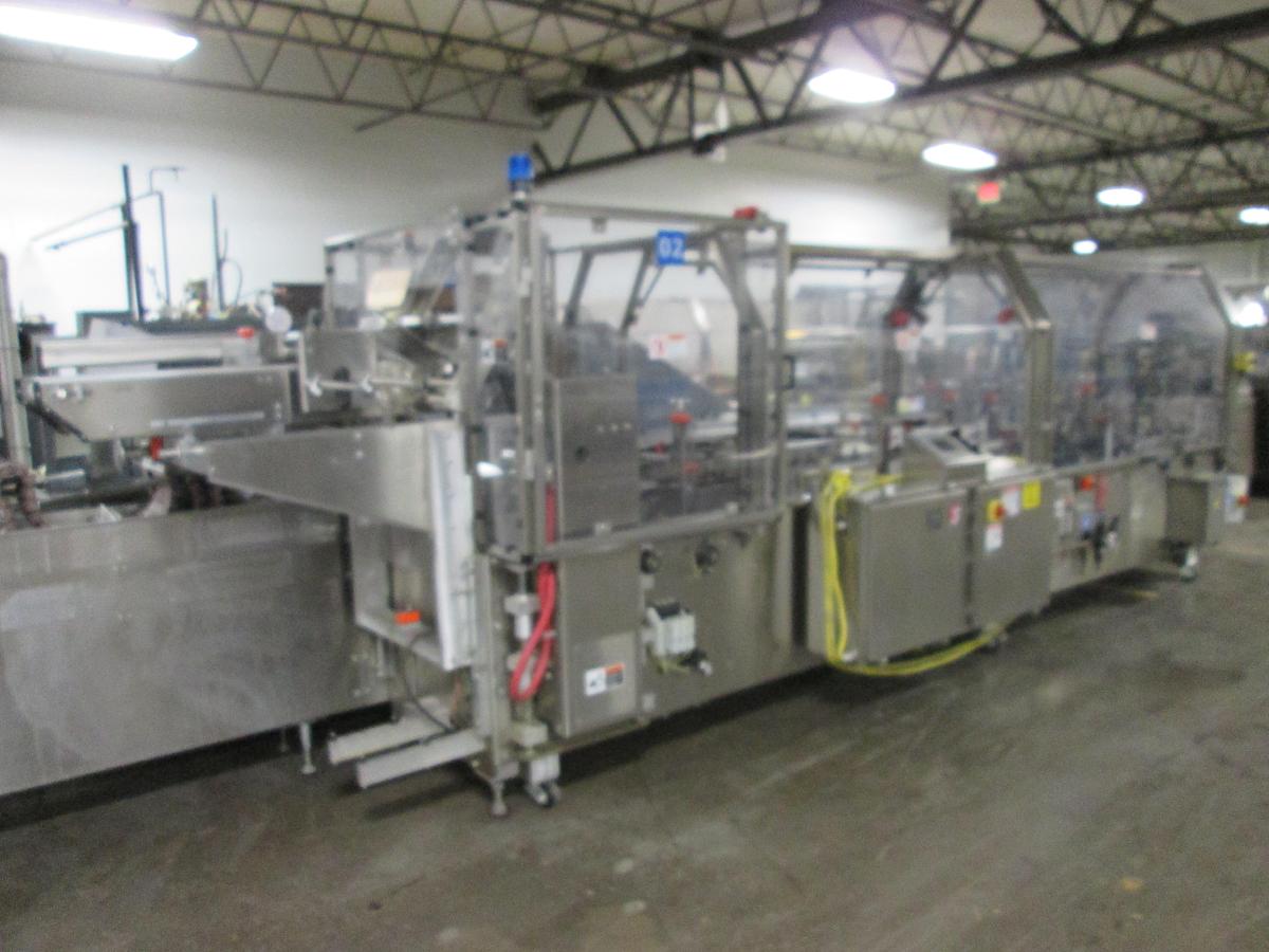 Used Adco Model 15DBC105SS Automatic Horizontal Cartoner