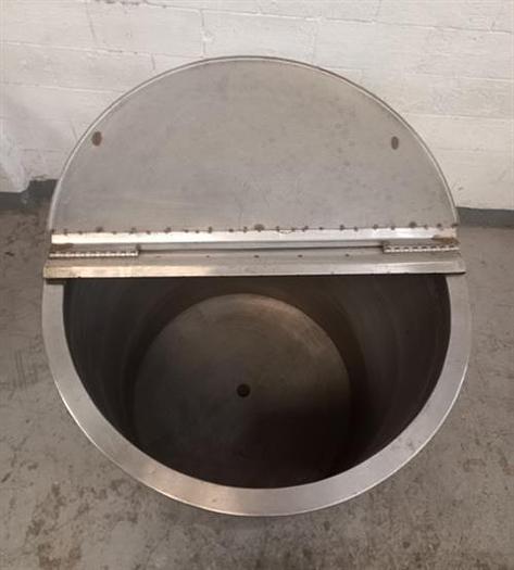 Used Stainless steel  118 gallon jacketed tank