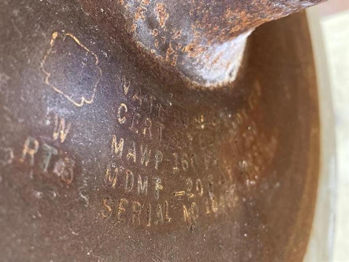 Used Buflovak 18" Wide Stainess Steel Drum Flaker with Top Applicator Roller