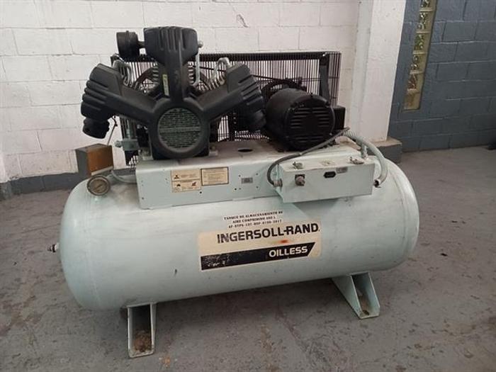 Used Ingersoll Rand Model OL10E10 Reciprocating Air Compressor