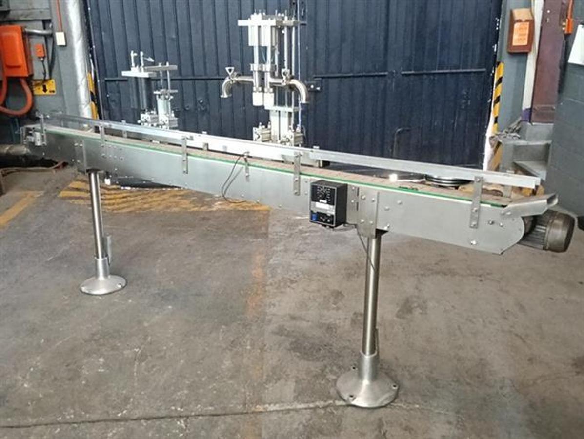 Used Cleveland model SGP-D-1002 stainless steel piston filler