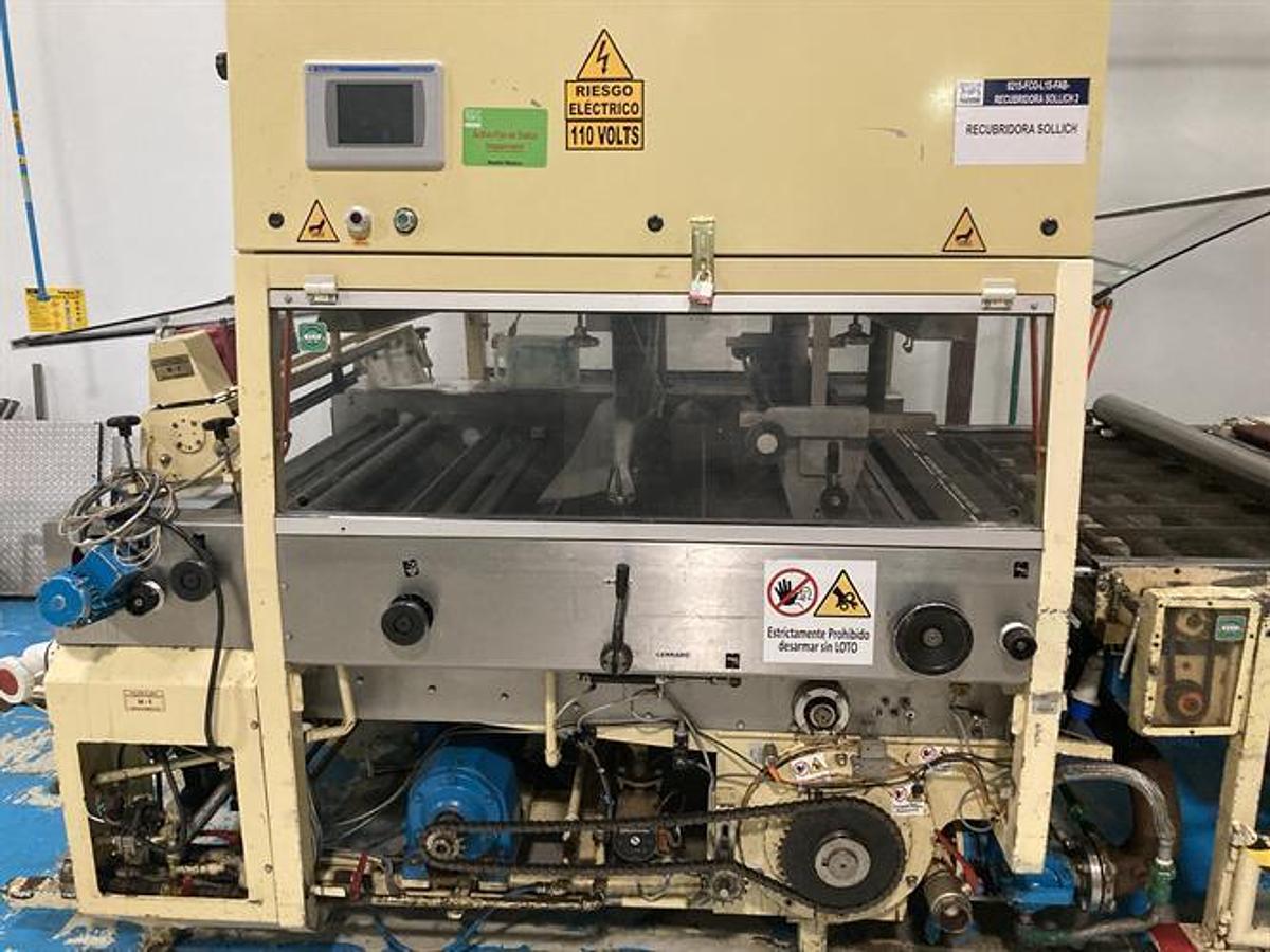 Used Sollich EMN 1300 Enromat /Bottomer/Enrober