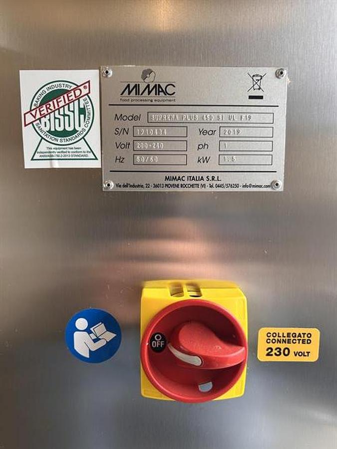 Usado MIMAC Suprema Plus 450 SI UL F19 Cookie Dough Depositor